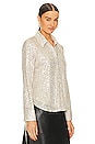 view 2 of 5 Radiant Sequin Top in Champagne