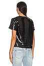 view 3 of 5 Perfect Sequin Tee in Black