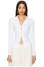 view 1 of 4 Daydreamer Knit Shirt in White