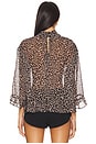view 3 of 4 The Adore Blouse in French Kitty