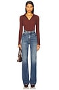 view 4 of 4 Long Sleeve Textured Top in Chicory