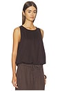 view 2 of 4 Retreat Bubble Tank Top in Rich Soil