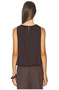 view 3 of 4 Retreat Bubble Tank Top in Rich Soil