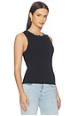 view 2 of 4 Back To Bare Tank Top in Black