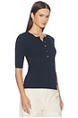 view 2 of 4 CAMISETA DE MANGA TRES CUARTOS AIR OF EASE  in Navy