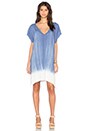 view 1 of 3 Mabel Dress in Malta Blue & Dip Dye Mojave
