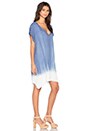 view 2 of 3 Mabel Dress in Malta Blue & Dip Dye Mojave