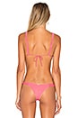 view 4 of 5 V Knot Bikini Top in Ginger