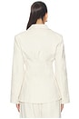 view 3 of 4 The Emery Blazer in Ivory