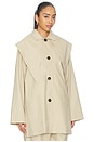 view 3 of 5 The Xanthe Coat in Tan