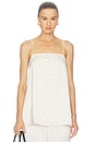 view 1 of 5 The Camilla Mini in Ivory Polka