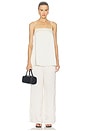 view 5 of 5 The Camilla Mini in Ivory Polka