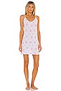 view 1 of 3 x LoveShackFancy Pastiche Short Slip in Pink