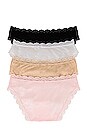 view 2 of 6 LOT DE SLIPS KNICKER in Multi