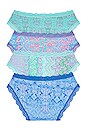 view 2 of 5 KIT DE CALCINHAS PAISLEY PILLOW in Multi