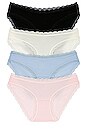 view 1 of 6 B Edit Biodegradable Basics Knicker Box in Multi