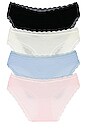 view 2 of 6 B Edit Biodegradable Basics Knicker Box in Multi
