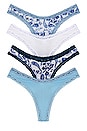 view 1 of 6 Spring Paisley Thong Box in Blue