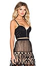 view 2 of 3 Drawn To It Bustier Bra in Black