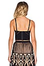 view 3 of 3 Drawn To It Bustier Bra in Black