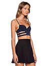 view 2 of 3 Any Given Time Crop Top in French Navy
