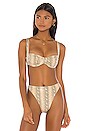 view 1 of 4 Bra Bikini Top in Nude Venom