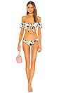 view 4 of 4 Brief Bikini Bottom in Cream Rose