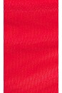 view 7 of 6 Ruffle Sleeve Bikini Top in Ribbed Red