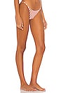 view 2 of 4 BAS DE MAILLOT DE BAIN STRING in Camel White Stripe