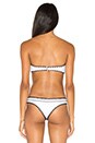 view 3 of 4 Swim The Babe Bandeau in Blanc & Nior in Blanc & Noir