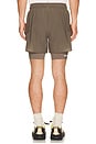 view 4 of 7 Rippy Cordura 5 Shorts in Morel