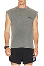 view 1 of 5 Mothtech Muscle Tee in Faded Black