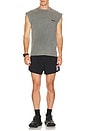 view 3 of 5 Mothtech Muscle Tee in Faded Black