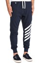 view 2 of 3 PANTALON SWEAT ROY in Mood Indigo Stripe