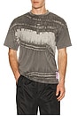 view 1 of 5 CAMISA AURALITE in Tie-dye Mineral Graphite