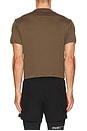 view 2 of 5 Auralite Pleated Tee Shirt in Olive