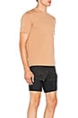 view 2 of 4 Packable Short Tee in Camel