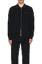 view 3 of 3 Saji Zip Polo Sweater in Black