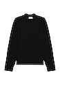 view 1 of 3 Nico Cable Knit Sweater in Black