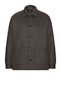 view 1 of 3 Coverall Wool Shirt Jacket in Taupe