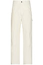 view 2 of 5 Morris Canvas Carpenter Pant in Ivory