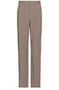 view 1 of 4 George Wool Gabardine Trouser in Taupe