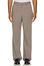 view 3 of 4 George Wool Gabardine Trouser in Taupe