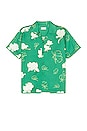 view 1 of 3 Canty Short Sleeve Shirt in Pine Green