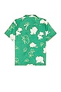 view 2 of 3 Canty Short Sleeve Shirt in Pine Green