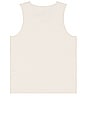 view 2 of 3 Cotton Rib Tank in Ivory