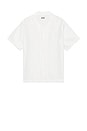 view 2 of 3 Canty Mesh Short Sleeve Shirt in White
