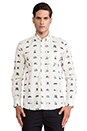 view 1 of 3 Crosby Oxford Button Down in White