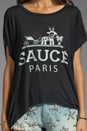 view 3 of 3 Vintage Jersey Paris London T in Black