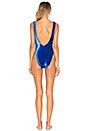 view 4 of 3 High Leg Tank One Piece in Sapphire